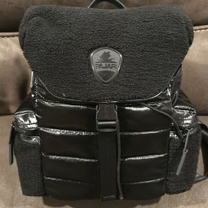 Pajar Black Sheerling puffer backpack